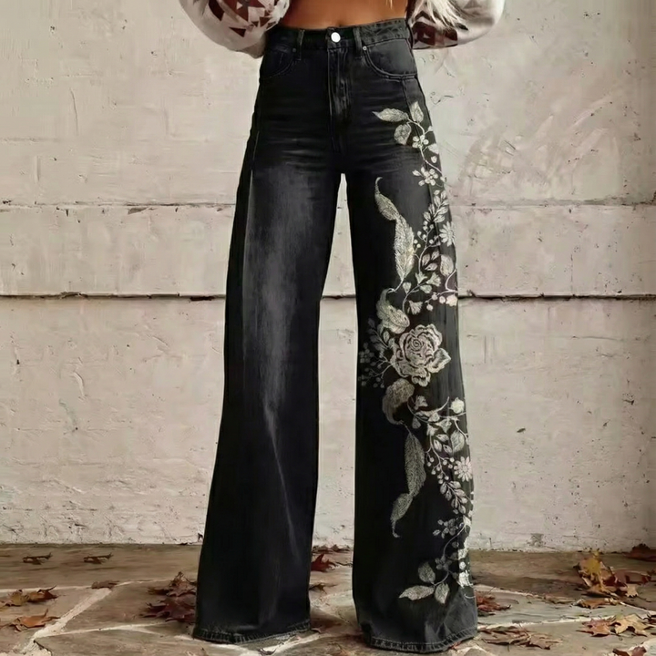 Rafaella™ - Pantalon Large Boho Vintage