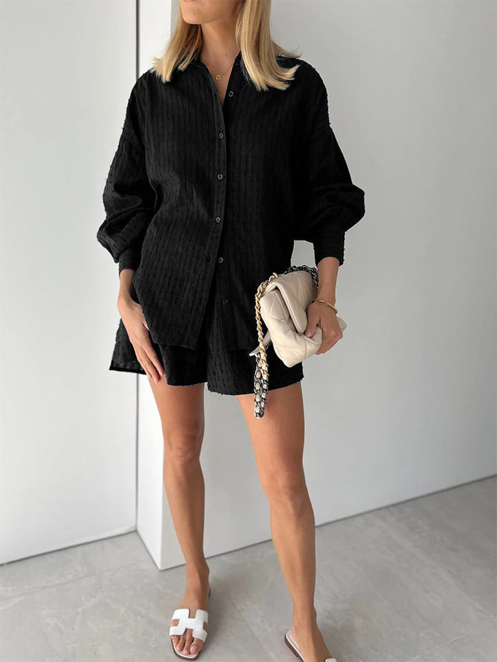 Elizabeth™ – Breezy Shirt & Shorts Set