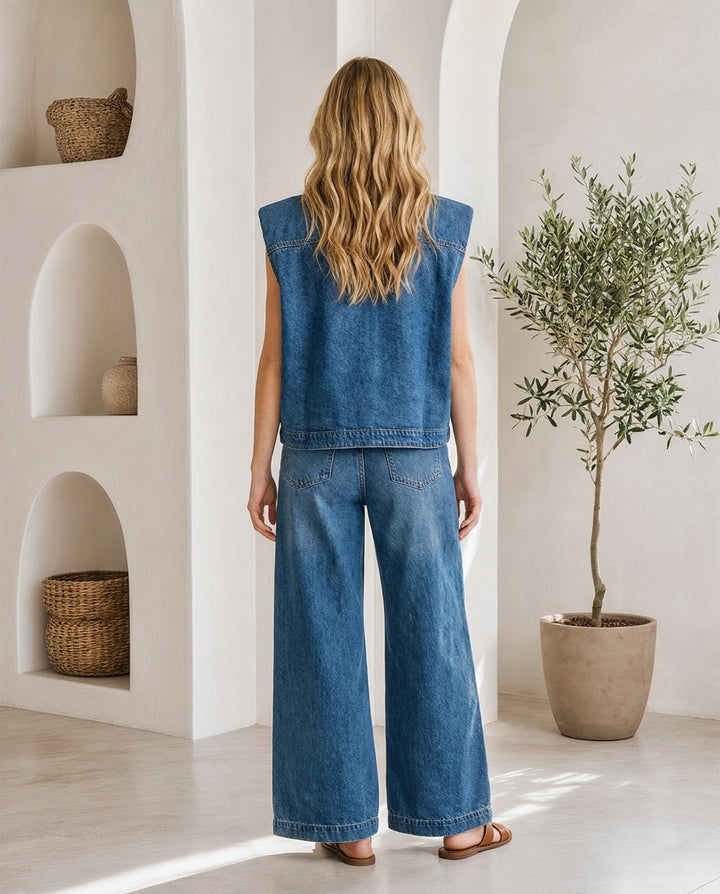 Cleo™ – Denim Co-Ord Set