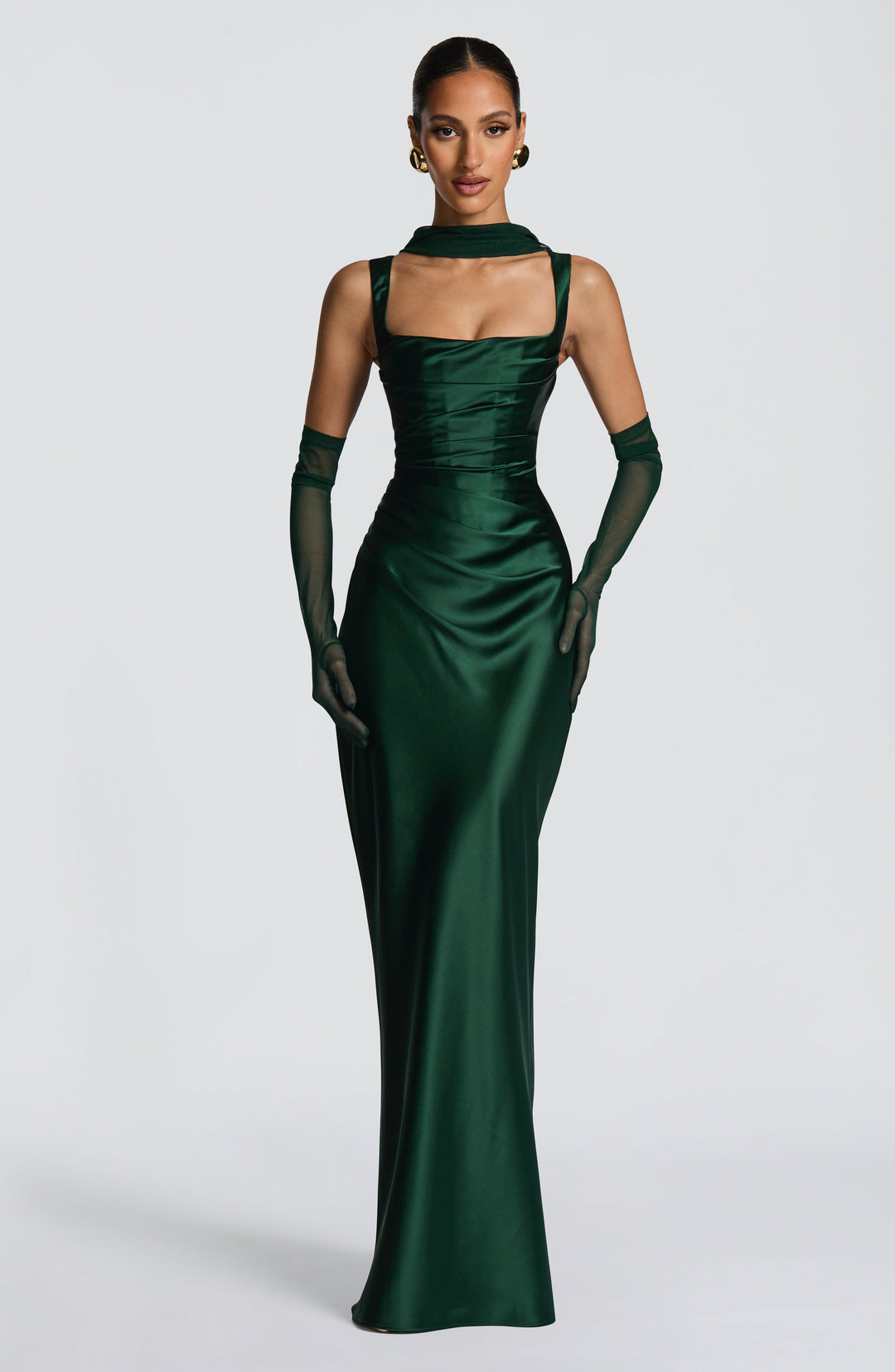 ANNA & JANE MELBOURNE | SQUARE NECK MAXI DRESS FOR WOMEN