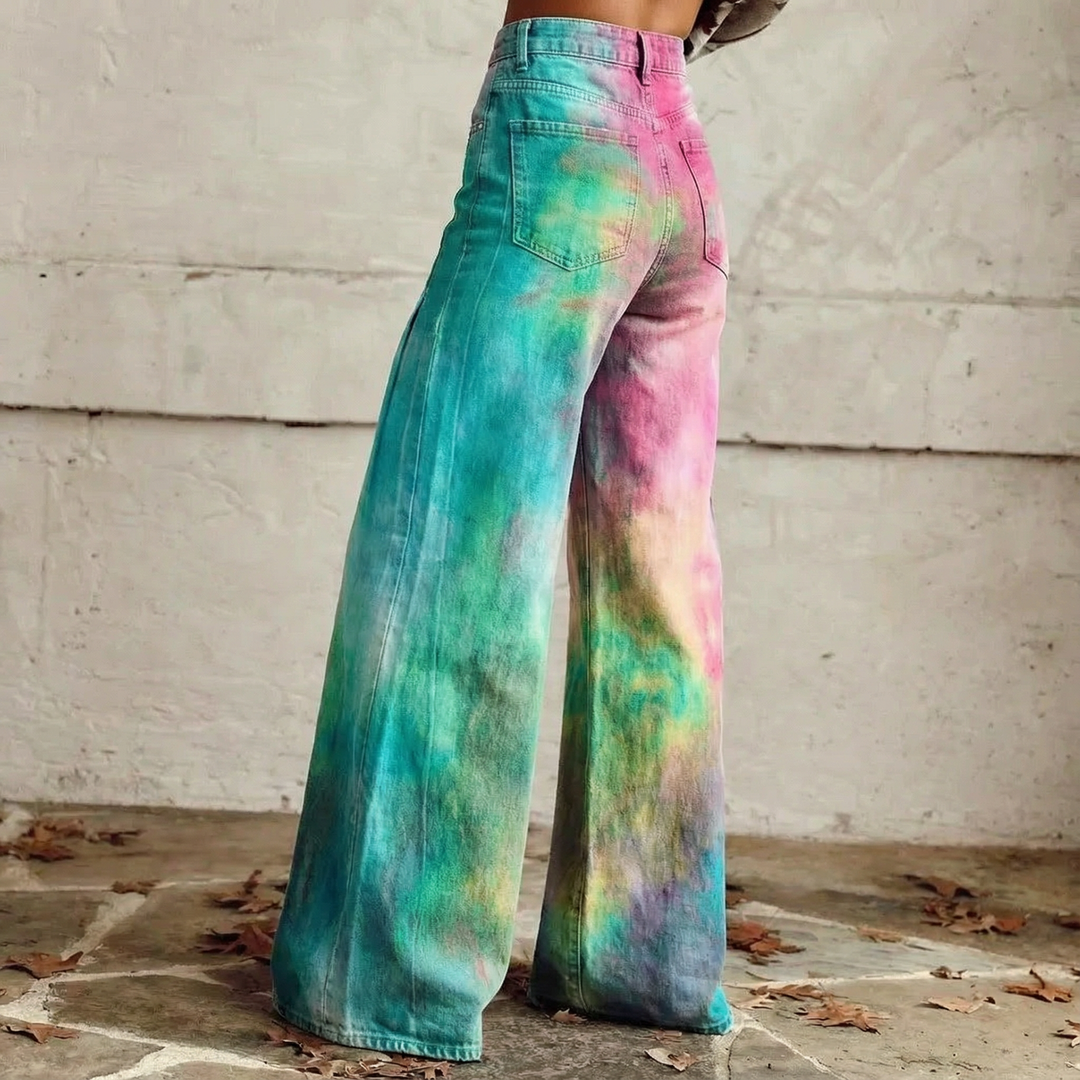 Marcella™ - Pantalon large prêt à voyager dans un style boho