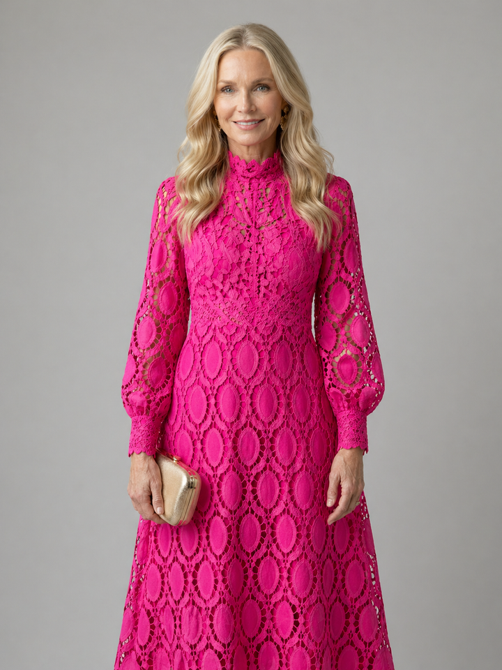 Rosalind | Lace Midi Dress
