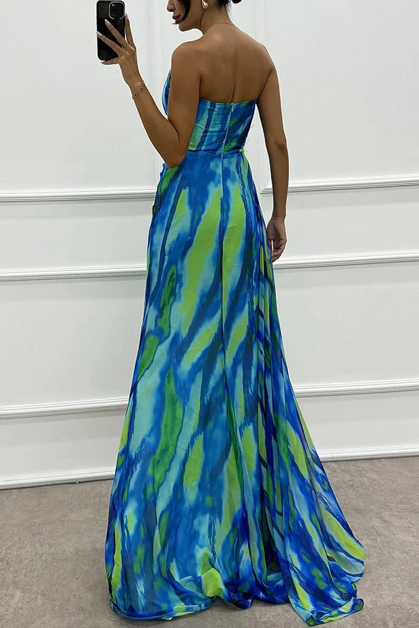 Marisol | Vibrant Draped Dress