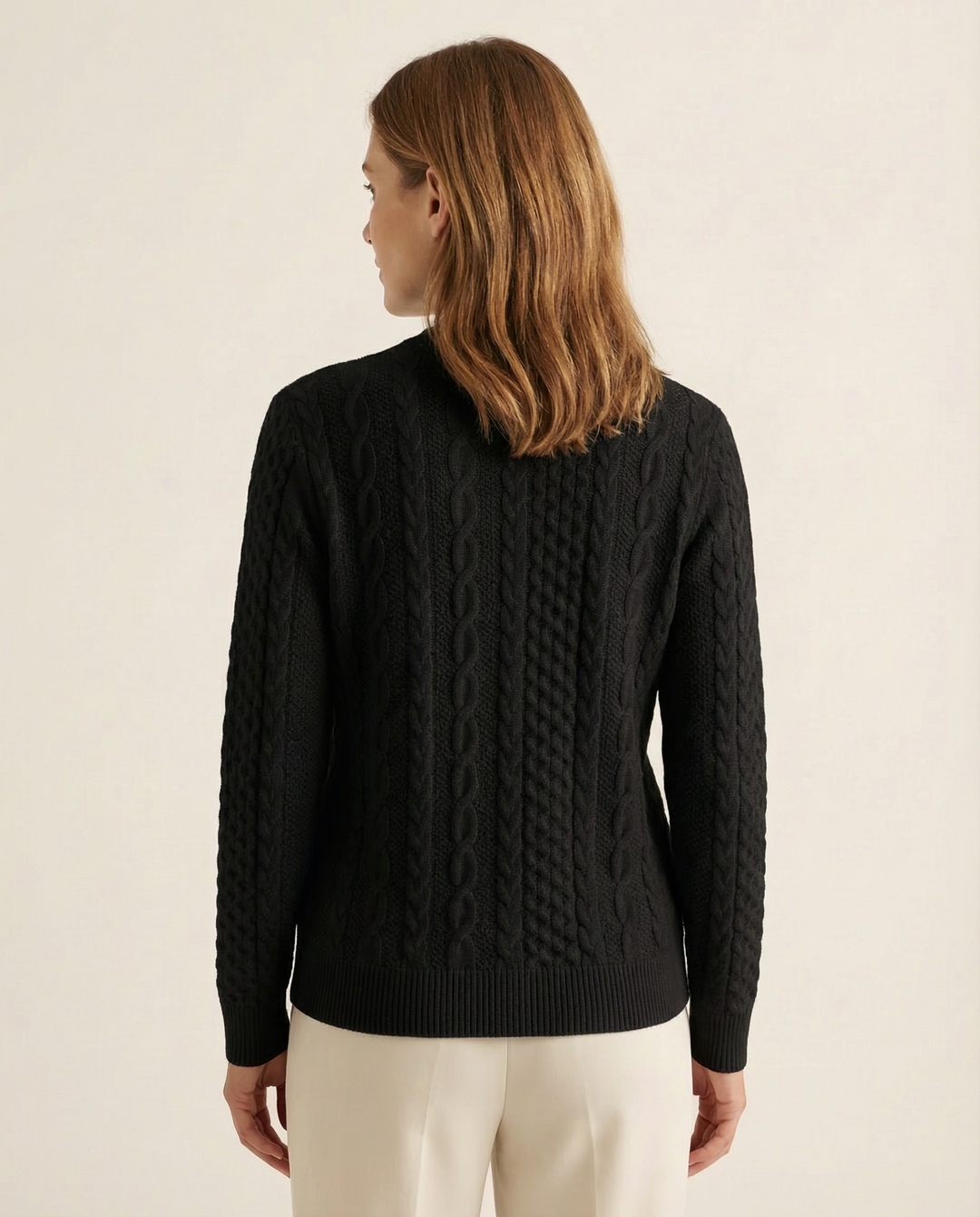 Noa™ - Cable Knit Half-Zip Jumper