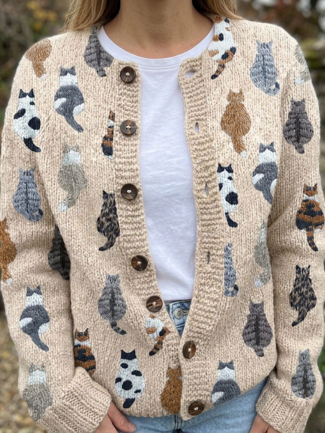 Catia™  Artistic Cardigan
