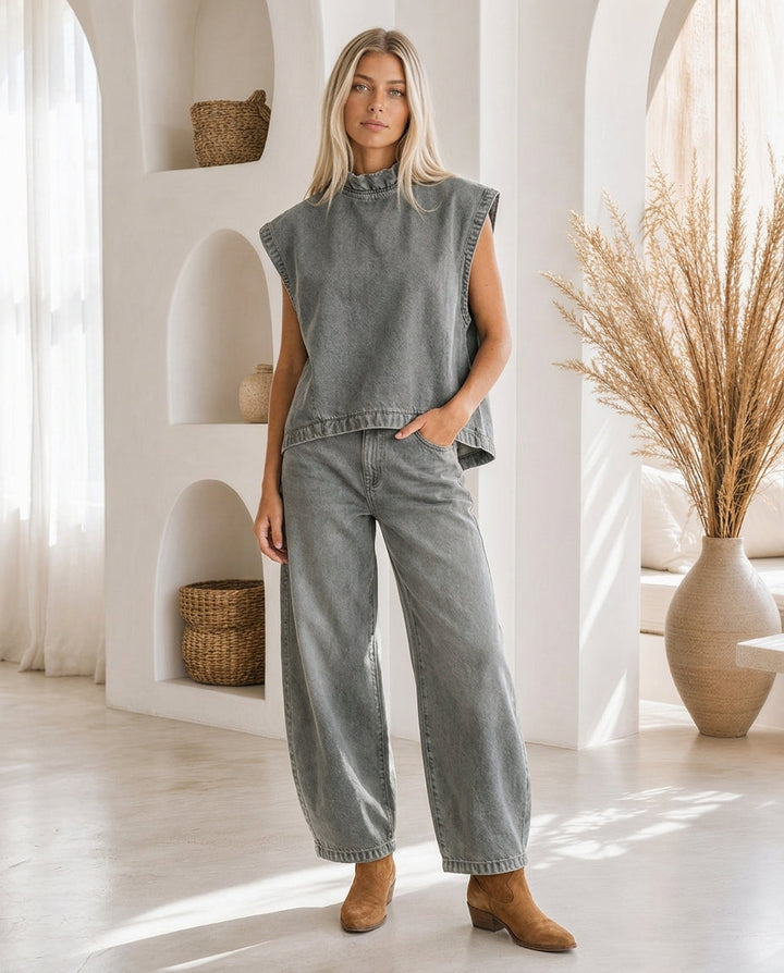 Cleo™ – Denim Co-Ord Set