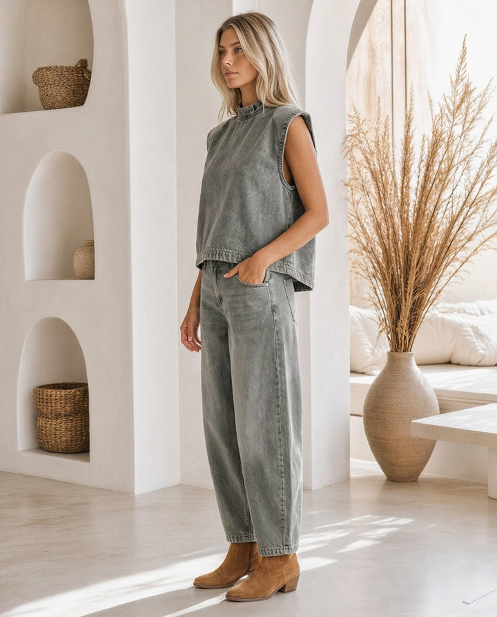 Cleo™ – Denim Co-Ord Set