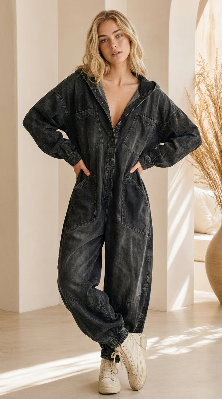 Jessa™ - Denim Jumpsuit