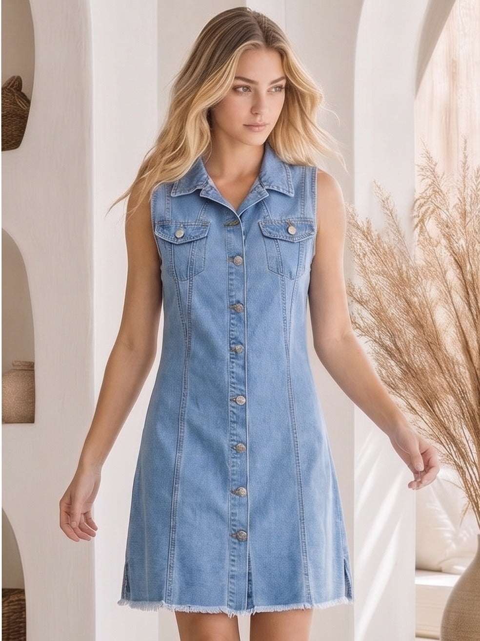 Bonnie™ – Denim Dress