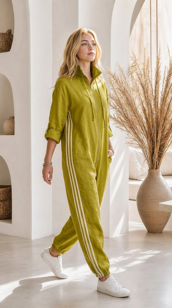 Lurelle™ - Jumpsuit with front zipper