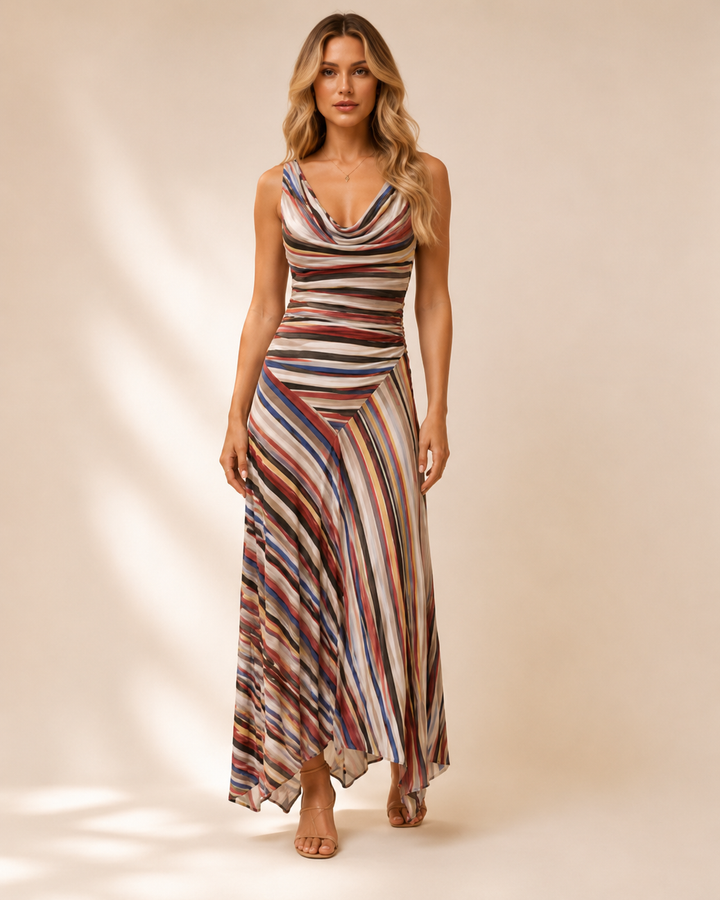 Sienna Stripe Maxi Dress