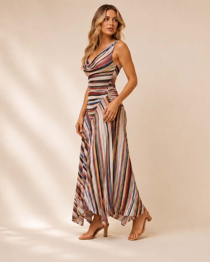 Sienna Stripe Maxi Dress